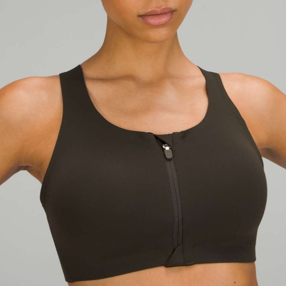 Lululemon Enlite Zip Front Bra 34D black